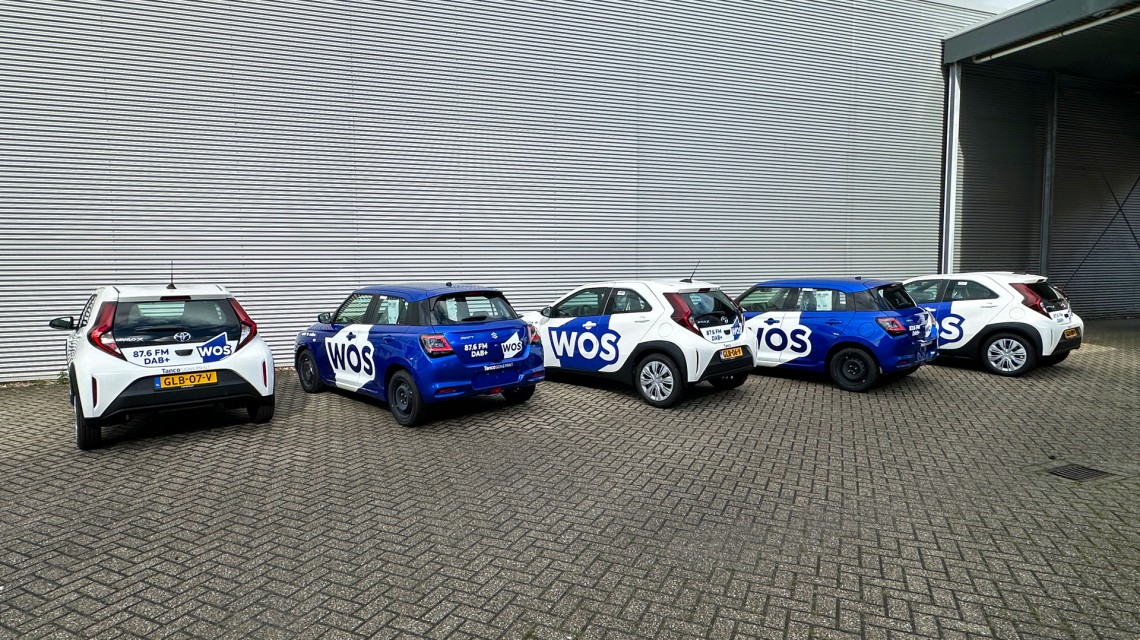 WOS autos achterkant